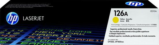 HP 126A Original Yellow Toner Cartridge