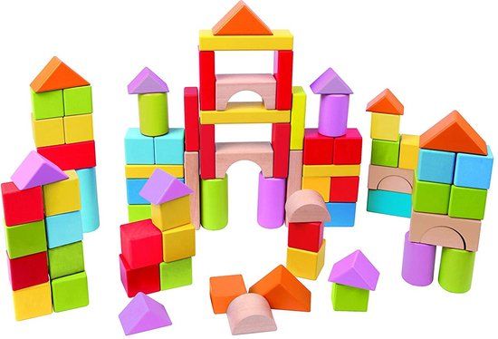 Hape Wonderful Beech Blocks - 101 Pcs