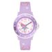 s.Oliver Kinderhorloge - rond - paars - 38 mm