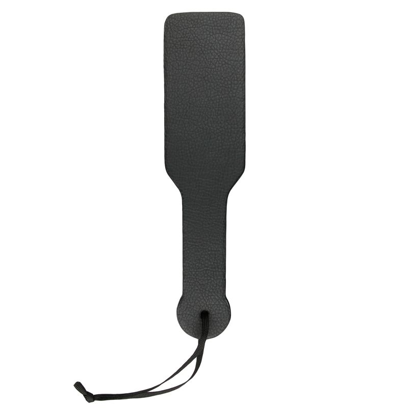 Easytoys Fetish Collection Zwarte kunstleren paddle - 8718627528389