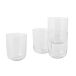 Muuto Verre Corky haut, lot de 4 transparent