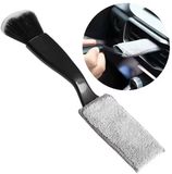CHPN Goodies and Living Groothandel Autointerieur borstel - Schoonmaak borstel voor in de auto - 2-in1 - Autoborstel - Microvezel borstel - 1 stuk - CHPN