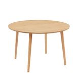 BAÏTA Eettafel ORATELLO eiken fineer 120 cm