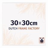 Dutch Frame Factory Fotolijst 30x30 cm - Kunststof - Wit Hoogglans - Easy