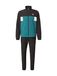 Sergio Tacchini Trainingspak cyaan blauw / zwart / wit