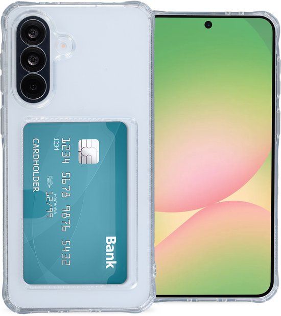 imoshion Hoesje met Pasjeshouder - Geschikt voor Samsung Galaxy A57 (5G) - Transparant