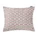 Lexington Flower printed cotton sateen pillowcase 50x60 cm. White-red-green-beige