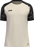 Jako Sonic T-shirt Heren - Off White / Zwart | Maat: M