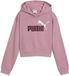 PUMA ESS 2 COLOR No. 1 Logo Short Length Hoodie TR G Meisjes Trui - Poised Pink