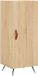 vidaXL Dressoir Sonoma eikenhout 34,5x34x90 cm