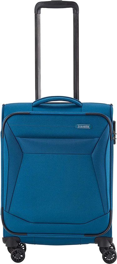 Travelite Chios Handbagage Koffer 55 cm - Petrol - 4 Wielen - TSA Slot
