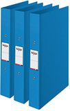 Rexel Choices 2115728 ringmap, 25 mm rug, inhoud 190 vel, bestandsmap, documentorganisatie, blauw, 3 stuks