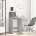 Maison Exclusive - Bureau, gris Sonoma, 86x49x76 cm, panneaux de particules