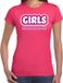 Bellatio Decorations Vrijgezellenfeest Verkleed T-shirt Dames - Girls Fun - Fuchsia - Bachelorette XXL