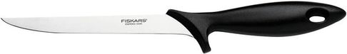 Fiskars Essential Fileermes - 18 cm - Roestvrijstaal - Ergonomische Handgreep