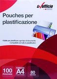 Pouches x lamineerfolie A4 80 Mic Conf. 100 stuks.
