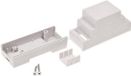 TRU COMPONENTS TC-7910732 Boîtier pour rail DIN 34 x 89 x 63 ABS-V0 Gris 1 pièce(s)