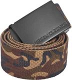 Urban Classics Canvas Riem - Bruin/Groen