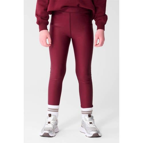 Shoeby legging - donkerrood