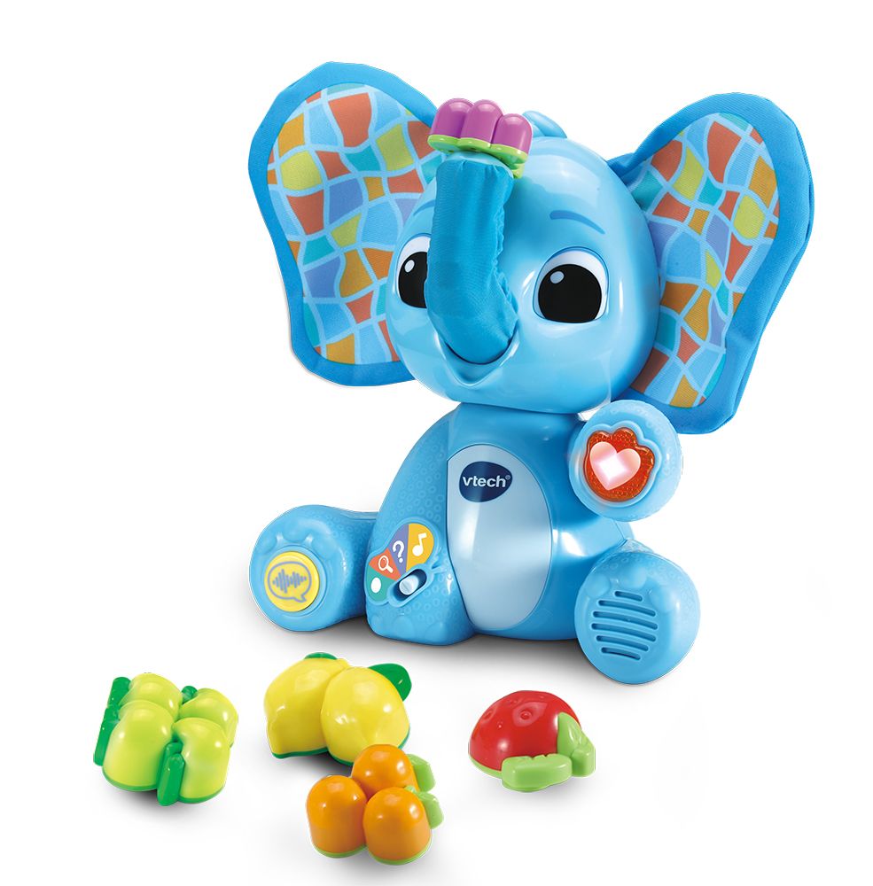 VTech Dierenvriendjes Kiekeboe Snuffelolifant - Educatief speelgoed - Meerkleurig