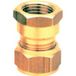Icecat Raccord conique laiton fer/cuivre droit F 20x27-22