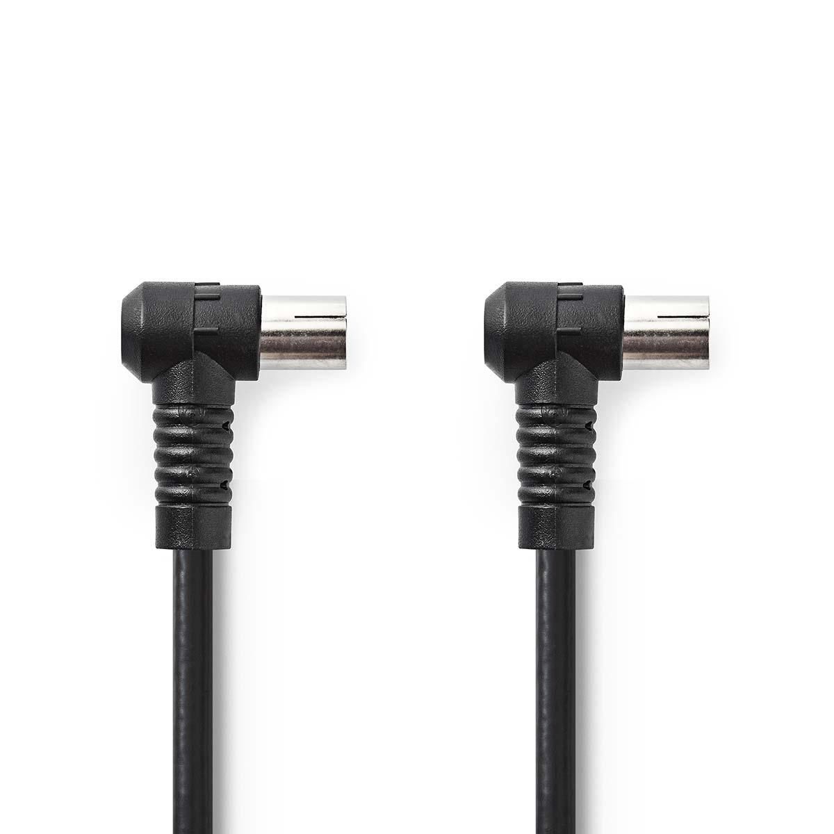 Nedis CSGP40120BK30 - Antennekabel - 1.5 m - Zwart