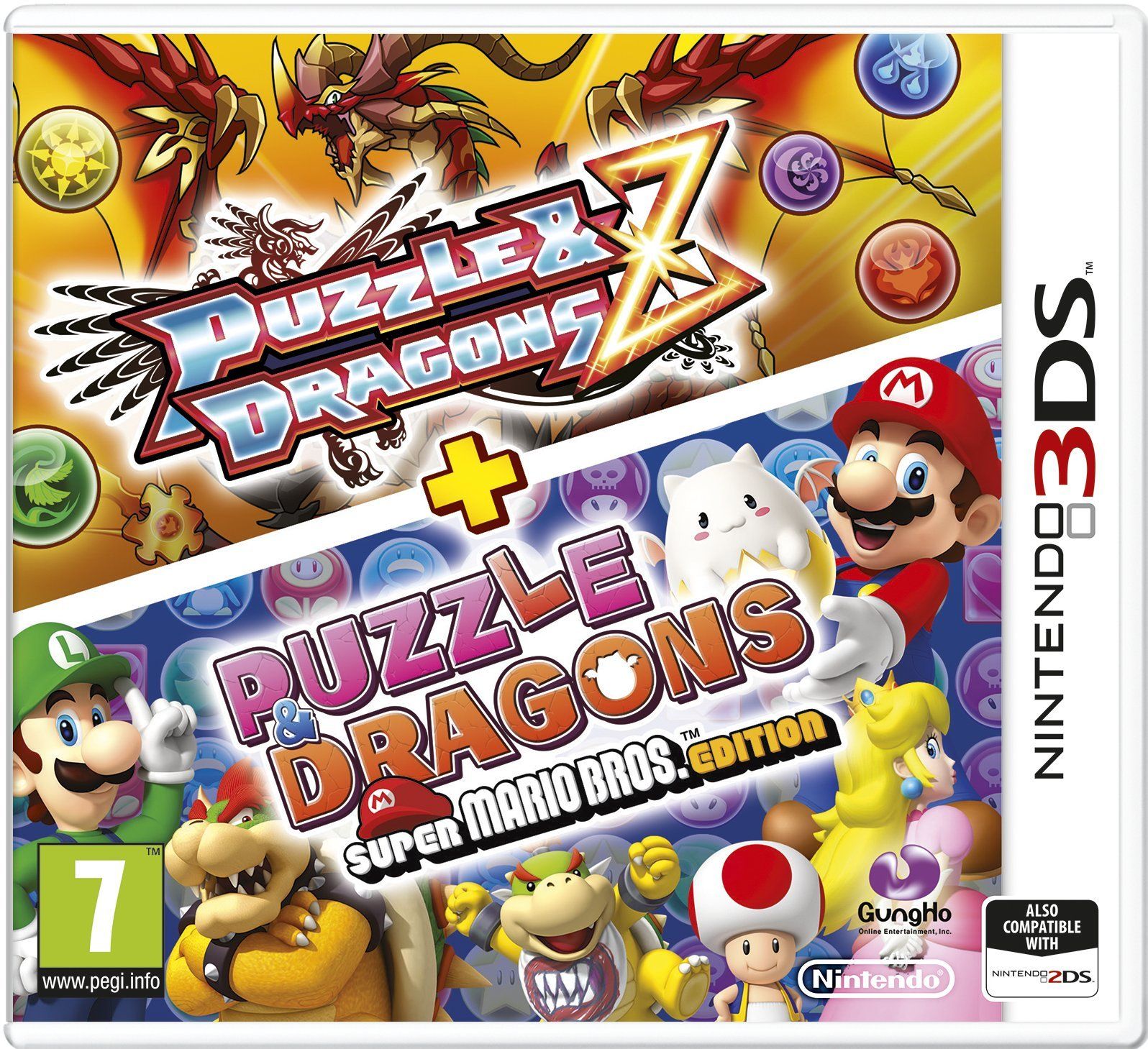 Nintendo Puzzle & Dragons Z + Puzzle & Dragons Super Mario Bros. Edition (3DS)