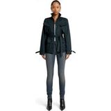 G-Star Lhana Skinny Wmn Jeans Femme Coton 89% Polyester 9% Élasthanne 2% Worn In Smokey Night