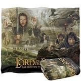 LORD OF THE RINGS Silky Touch Super Soft Sprei Deken, 152 x 127 cm