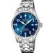 Festina F20151/C Automatisch Heren Polshorloge Staal Blauw