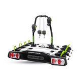 GO BIKER Fietsendrager op trekhaak, modellen 2 tot 4 fietsen, compleet assortiment aanhangerballen, ondersteunt 15 en 30 kg/rail, frame van staal/aluminium, alle soorten fietsen, diefstalbeveiliging, E-Bike (Pro Z4)