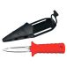 Seac Samurai Evo mes van roestvrij staal 70 mm lemmet uni Samurai Evo rood