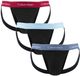 Calvin Klein heren icon 3P jockstraps combi noir