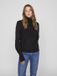 Vila Trui Vilou New Rollneck L/s Knit Top - N 14075811 Zwart Dames Maat - XS