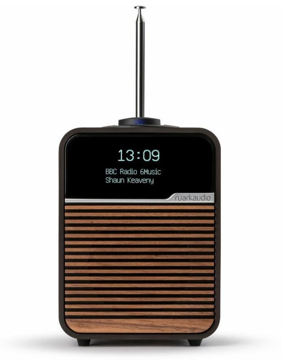 Ruark Audio R1 MK4 Deluxe Radio met DAB+ en Bluetooth - Zwart/Bruin
