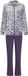 Pastunette Huispak Purple Pebbles Fleece/Katoen Paars Rits Maat 36