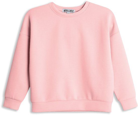 4PRESIDENT Sweater meisjes - Light Pink - Maat 140 - Meisjes trui