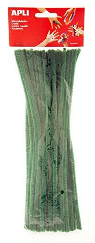 APLI Kids 13275 pijpenreiniger, groen, 50 stuks