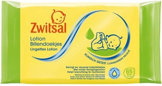 Zwitsal Lotion Billendoekjes - 65 stuks