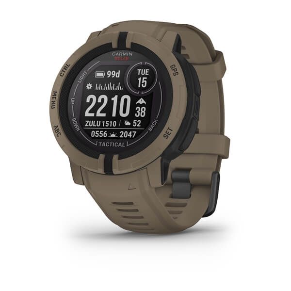 Garmin Instinct 2 Solar Tactical Edition - Smartwatch - 45mm - Tan