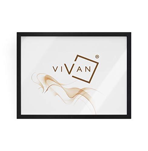 VIVAN Frame Pane, Hout, Mat Zwart, Afbeeldingsgrootte 18x24