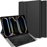 Just in Case Housse de tablette avec clavier pour iPad Pro 13 (2025 / 2024) M5 / M4 - Étui clavier Bluetooth QWERTZ - Noir