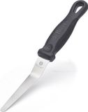 DeBuyer Mini Haakse Spatel Puntig 8cm Roestvrijstaal