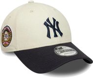 New Era 9forty New York Yankees Patch Cap Blauw Katoen
