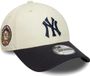 New Era 9forty New York Yankees Patch Cap Blauw Katoen