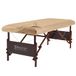 Master Massage Beschermhoes van PU-leer voor massagetafel, oliebestendig, beige