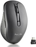 NGS EVO JOT muis Thuis Rechtshandig RF-draadloos + Bluetooth 1600 DPI Zwart