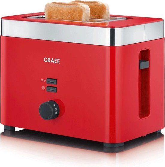Graef TO63EU Broodrooster - Rood