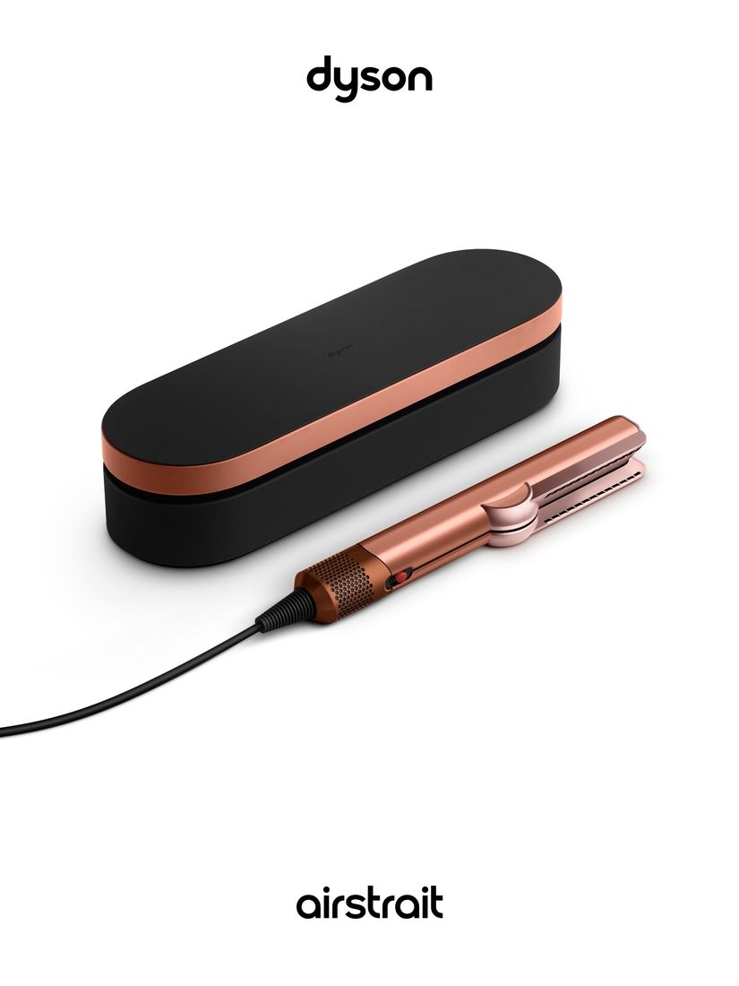 Dyson Airstrait Stijltang - Amber Silk/Pink Champagne