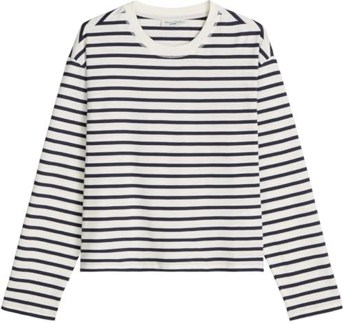 Marc Loose fit shirt met lange mouwen van puur katoen